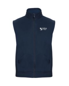 SIBM Crest Sleeveless Zipper Jacket